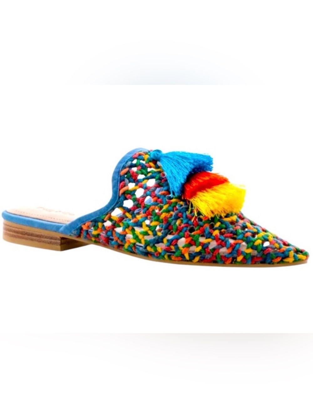Rag & Co Zooey Colorful Mules Slides